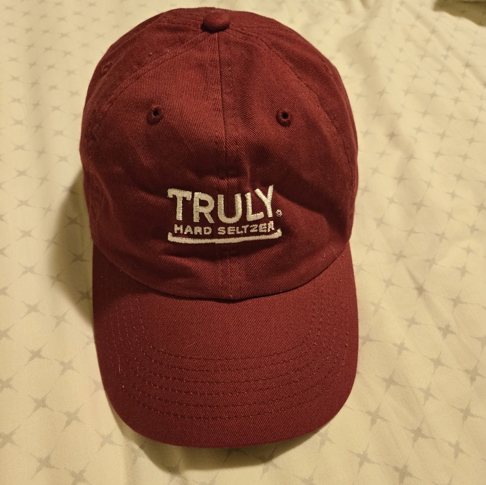 TRULY Hard Seltzer Maroon Cap